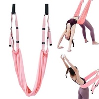 itrimaka Aerial Yoga-Seil Gegen Rückenschmerzen, Aerial Yoga-Schaukel, Yoga-Inversionsschaukel-Hängematte, Fitness-Stretchband Für Taille, Hinterbein, Spagat-Training