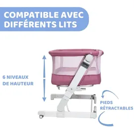 Chicco Next2me Pop-Up Hängebühne Pink, Weiß