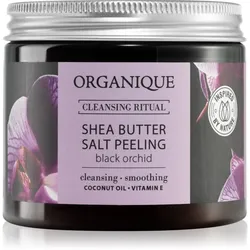 Organique Black Orchid Salz-Peeling mit Bambus Butter 200 g