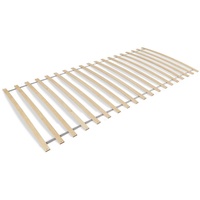 Rollrost »Rollrost / Federleisten 90x200 cm (19 Leisten)«, Ticaa, Kopfteil unverstellbar, starr, Fußteil unverstellbar, starr