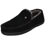 WARMBAT Grizzly Suede GRZ4410-99 Hausschuh Black schwarz 47 EU