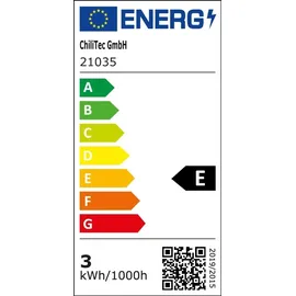 ChiliTec LED-Aufbauleuchte ABL-R90 warmweiß 3W 270lm 12V= DC superflach EEK F [A-G]