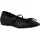 Stiefelparadies Damen Riemchenballerinas in Schwarz,