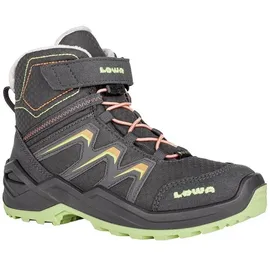 Lowa Maddox Warm GTX Mid Kinder Graphit/Mint 26
