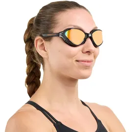 Buddyswim OzeanX Schwimmbrille schwarz/orange Unisize