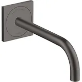 Hansgrohe Elektronischer Waschtischmischer Axor Uno UP, Ausl. 225mm, brushed black chrome