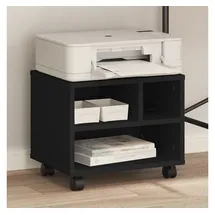 vidaXL Druckerständer 41 x 32 x 34,5 cm schwarz