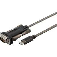 MicroConnect - DB-9 (M) bis USB-C (M)