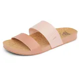 REEF Women's, Cushion Vista Slide, Cameo Rose Duo, 36 EU - 36 EU