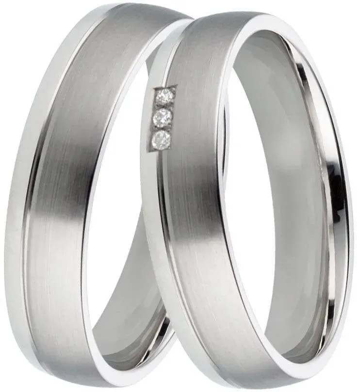 Trauring »Schmuck Geschenk Silber 925 Trauring Ehering Partnerring LIEBE«, Made in Germany, wahlweise mit oder ohne Brillanten, 70401266-58 silberfarben ohne Brillanten