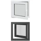 vidaXL Kellerfenster RISOR 50 x 50 cm grau