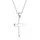 Elli Kette mit Anhänger Kreuz Silber 925