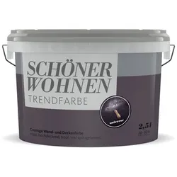 SCHÖNER WOHNEN FARBE Dispersionsfarbe »Trendfarbe«, Universe, matt, 2,5 l - lila