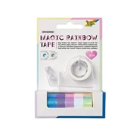 Folia Magic Rainbow Deko-Klebeband 12 mm x 2 m 6 Rollen