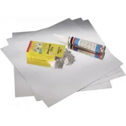 Magnetoplan Magnetowand auf Tapete weiß, 20 Platten = 5 qm