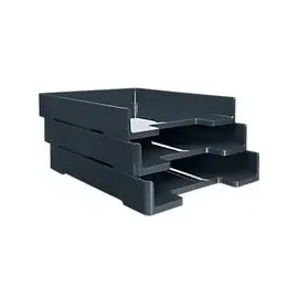 Sigel SA167 stabile Briefablage, dunkelgrau