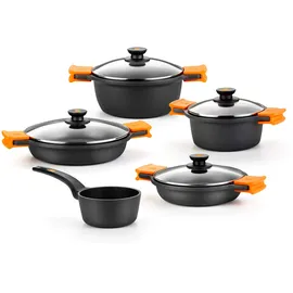 Bra Efficient Topf-Set 9-tlg. 4 x Topf + 4 x Deckel