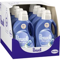 Perwoll Renew Sport Flüssigwaschmittel, 192 (8 x 24 Wäschen), Hygiene Waschmittel für Sport- & Funktionskleidung, Feinwaschmittel für intensive Frische