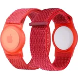 Mobile Origin AirTag Strap red