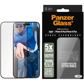 Panzer Glass PanzerGlass Ceramic Screen Protector iPhone 16 Plus 15 Plus
