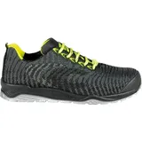 Cofra 79520-000.W44 CLUB S1 P ESD SRC Sicherheitsschuhe, Schwarz/Grau/Gelb, Größe 44 - 44