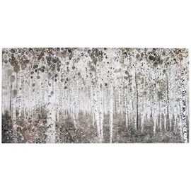 Art for the home - Wald In Aquarell - Leinwandbild - 120x60 cm