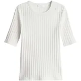 Opus Rippshirt Savka Weiß 38