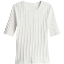 Opus Rippshirt Savka Weiß 38