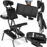Massagestuhl Tattoostuhl Behandlungsstuhl Massagebank mit Tasche Therapiestuhl