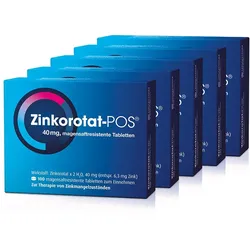 Zinkorotat POS 40 mg 500 St