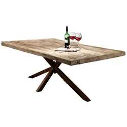 SIT Tisch »TABLES & CO«, HxT: 76 x 100 cm, Holz - braun