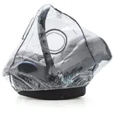 zamboo Universal Regenschutz für Babyschale (z.B. Maxi-Cosi/Cybex/Römer) - Gute Luftzirkulation, verschließbares Kontakt-Fenster, Eingriffsöffnung für Tragegriff, PVC-frei