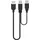 goobay USB 2.0 Kabel 0,30 m Schwarz