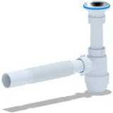 Belvit Siphon Flex für Waschtisch/Waschbecken Flaschensiphon Ablaufgarnitur 1 1/4" 40ø