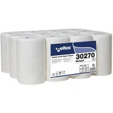 Innenabrollung Handtuchrollen 2-lagig Zellstoff 20x34cm 212 Abrisse weiß, 12 Rollen je 72m