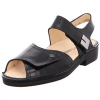 Finn Comfort Damen Sandaletten LUXOR 10117-2, 10117-2.5, 10117-3, 10117-3.5, 10117-4, 10117-4.5, 10117-5, 10117-5.5, 10117-6, 10117-6.5, 10117-7, 1... - Schwarz - 38
