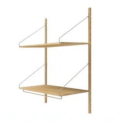 Frama - Library Regal H 114,8 cm, Eiche natur (Hanger Section)