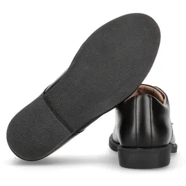 Tommy Hilfiger Schnürschuh TOMMY HILFIGER, Kinder, Gr. 33, schwarz, Lederimitat, Schuhe Schnürschuh, Konfirmationsschuh, Kommunionsschuh, Anzugschuh mit Lederfutter