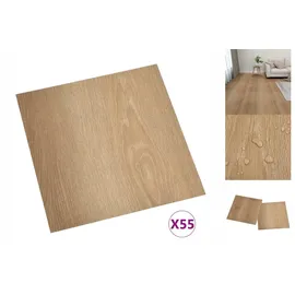 vidaXL Pvc-fliesen Selbstklebend 55 Stk. 5,11 M2 Braun - Vidaxl