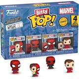 Funko Bitty POP Spider-Man Parker Split Spielfigurenset 10 cm (4er Set)