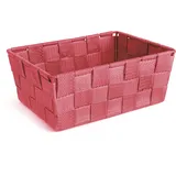Excelsa Aufbewahrungskorb Cross Polypropylen 21 x 16 x 8,5 cm Rot