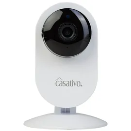 casativo Hochauflösende Full-HD-IP-Überwachungskamera Weiß
