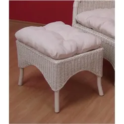 möbel direkt online Rattanhocker mit Kissen "Doni"