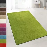 Karat Shaggy Hochflor Teppich Grün