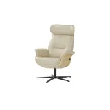 Musterring Relaxsessel MR276 Leder 74 x 108 x 80 cm Creme