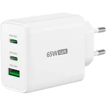 j5create JUP3365E-EN 65-Watt-GaN-USB-C®-Ladegerät mit 3 Anschlüssen - EU