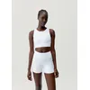 Eider Born Living Yoga Damen-Sportoberteil WEISS|WEISS XL