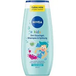 NIVEA kids 3in1 Duschgel, Shampoo & Spülung 250,0 ml