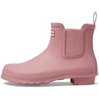 HUNTER Womens Original Chelsea Wellies Boots Pink - 39 EU