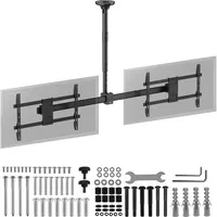 Maclean Brackets Maclean ceiling mount for two TVs max